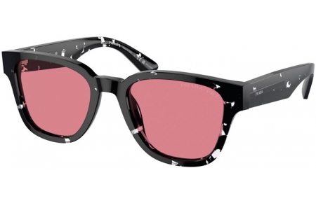 Gafas de Sol - Prada - SPR A04S - 15O70C  HAVANA BLACK CRYSTAL // CRYSTAL RED POLARIZED