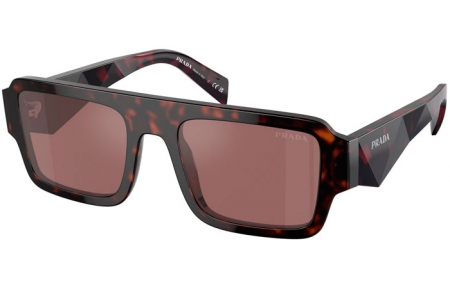 Gafas de Sol - Prada - SPR A05S - 17N90B  TORTOISE HEATHER // BROWN SILVER INSIDE MIRROR