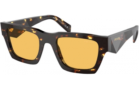 Gafas de Sol - Prada - SPR A06S - 16O10C  BLACK MALT TORTOISE // YELLOW