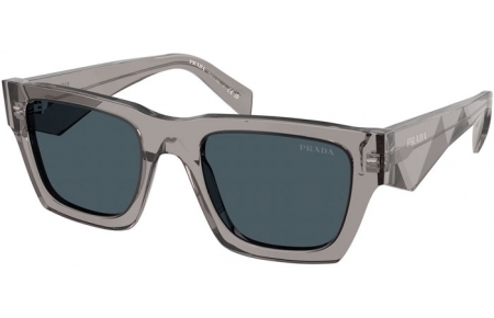 Gafas de Sol - Prada - SPR A06S - 16Z70B  TRANSPARENT DARK GREY // DARK GREY