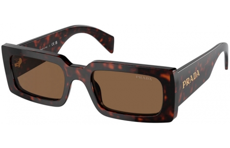 Gafas de Sol - Prada - SPR A07S - 16N5Y1  HEATHER TORTOISE // DARK BROWN POLARIZED