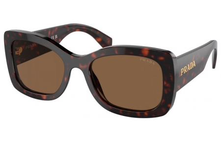 Gafas de Sol - Prada - SPR A08S - 16N5Y1  HEATHER TORTOISE // DARK BROWN POLARIZED