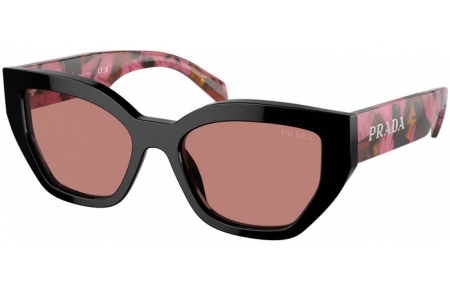 Gafas de Sol - Prada - SPR A09S - 12O10D  MAHOGANY // LIGHT BROWN