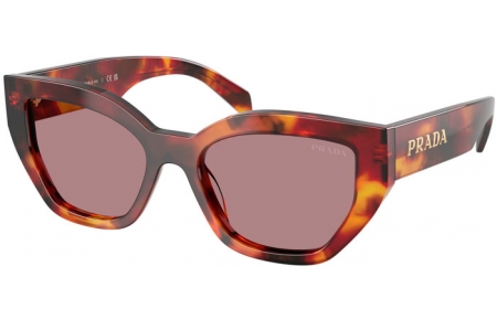 Gafas de Sol - Prada - SPR A09S - 22A20I  TORTOISE POPPY // BROWN LIGHT PURPLE