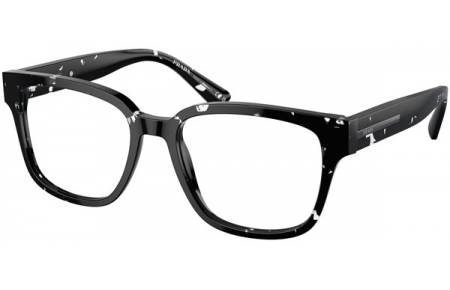 Monturas - Prada - VPR A09V - 15O1O1  BLACK HAVANA TRANSPARENT