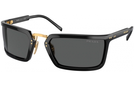 Gafas de Sol - Prada - SPR A11S - 1AB5S0  BLACK // DARK GREY