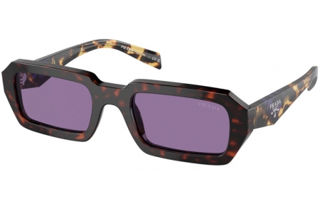 Gafas de Sol - Prada - SPR A12S - 17N50B  HAVANA // VIOLET SILVER INSIDE MIRROR