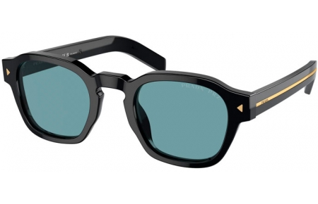 Gafas de Sol - Prada - SPR A16S - 16K04D  BLACK // LIGHT GREEN POLARIZED