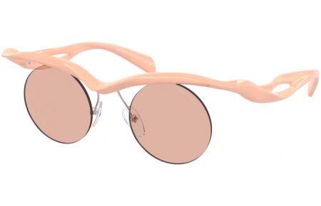 Gafas de Sol - Prada - SPR A18S - 18Q4I2  PEACH // LIGHT BROWN