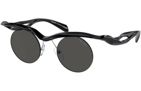 Gafas de Sol - Prada - SPR A18S - 1AB5S0  BLACK // DARK GREY