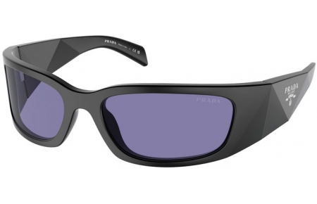 Gafas de Sol - Prada - SPR A19S - 1BO40G  MATTE BLACK // DARK VIOLET