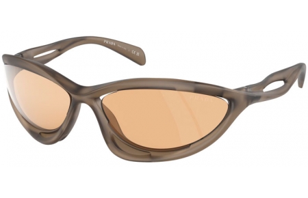 Gafas de Sol - Prada - SPR A26S - 16V10H  LODEN FROSTED // ORANGE MIRROR SILVER