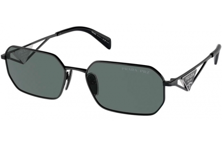 Gafas de Sol - Prada - SPR A51S - 1AB5Z1  BLACK // DARK GREY POLARIZED