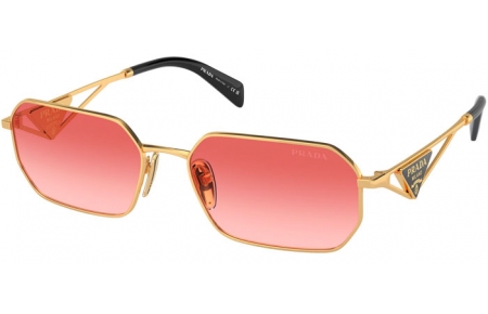 Gafas de Sol - Prada - SPR A51S - 5AK40C  GOLD // RED GRADIENT PINK