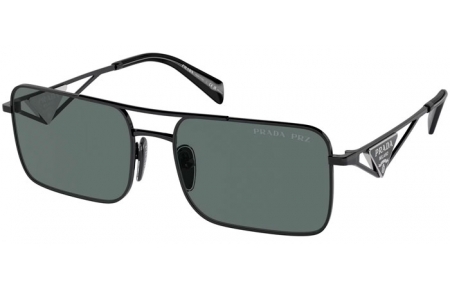 Gafas de Sol - Prada - SPR A52S - 1AB5Z1  BLACK // DARK GREY POLARIZED