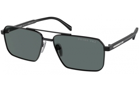 Gafas de Sol - Prada - SPR A57S - 1AB5Z1  BLACK // DARK GREY POLARIZED