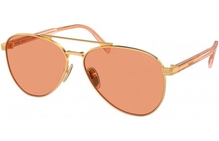 Gafas de Sol - Prada - SPR A58S - 5AK07V  GOLD // ORANGE