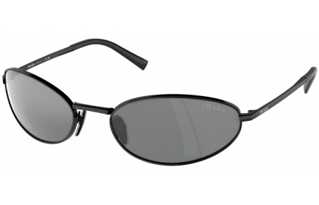 Gafas de Sol - Prada - SPR A59S - 1AB60G  BLACK // GREY MIRROR SILVER