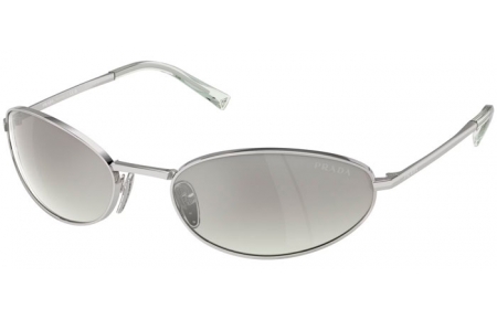 Gafas de Sol - Prada - SPR A59S - 1BC80G  SILVER // LIGHT GREEN SILVER GRADIENT