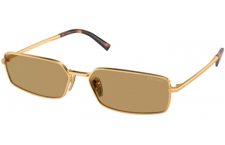 Gafas de Sol - Prada - SPR A60S - 5AK70G  GOLD // GREEN OLIVE