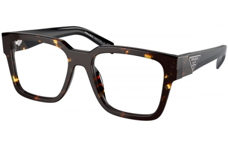 Monturas - Prada - VPR 08ZV - 16R1O1 TORTOISE BLACK MALT