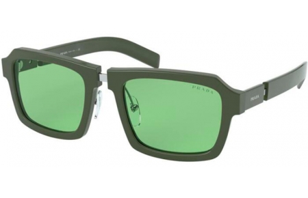 Lunettes de soleil - Prada - SPR 09XS  - 5401G2 GREEN // GREEN