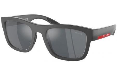 Gafas de Sol - Prada Linea Rossa - SPS 01ZS - UFK5L0  GREY RUBBER // LIGHT GREY MIRROR BLACK