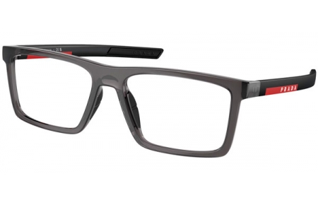 Monturas - Prada Linea Rossa - VPS 02QV - 01D1O1 TRANSPARENT ANTHRACITE