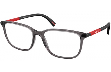 Monturas - Prada Linea Rossa - VPS 02RV - 01D1O1  TRANSPARENT ANTHRACITE