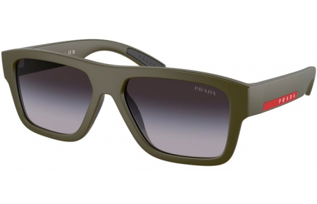 Gafas de Sol - Prada Linea Rossa - SPS 04ZS - 15X09U  MATTE GREEN MILITARY // GREY GRADIENT