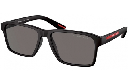 Gafas de Sol - Prada Linea Rossa - SPS 05YS - DG002G  BLACK RUBBER // GREY GRADIENT POLARIZED