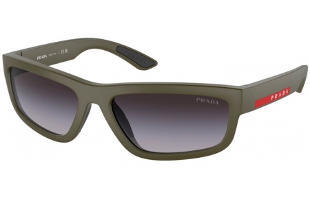 Gafas de Sol - Prada Linea Rossa - SPS 05ZS - 15X09U  MATTE GREEN MILITARY // GREY GRADIENT