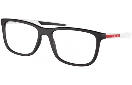 Monturas - Prada Linea Rossa - VPS 07OV - DG01O1  RUBBER BLACK WHITE