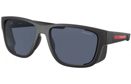 Gafas de Sol - Prada Linea Rossa - SPS 07WS - DG009R BLACK RUBBER // BLUE