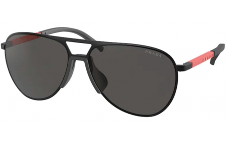 Lunettes de soleil - Prada Linea Rossa - SPS 51XS - 1BO06L MATTE BLACK // DARK GREY