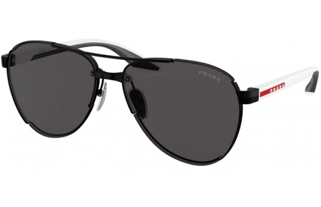 Gafas de Sol - Prada Linea Rossa - SPS 51YS - 1BO06F  MATTE BLACK // DARK GREY