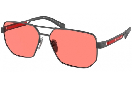 Gafas de Sol - Prada Linea Rossa - SPS 51ZS - 15P20B  MATTE GREY // PINK