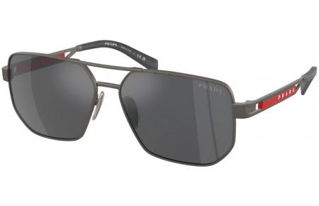 Gafas de Sol - Prada Linea Rossa - SPS 51ZS - 19K60A  MATTE GUNMETAL // GREY MIRROR SILVER