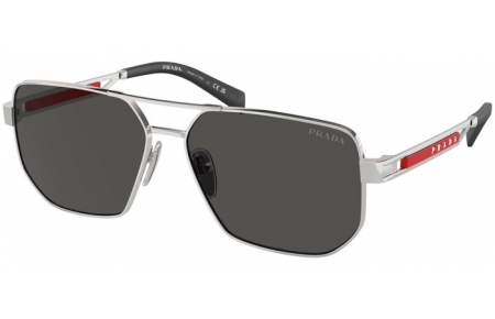 Gafas de Sol - Prada Linea Rossa - SPS 51ZS - 1BC06F  SILVER // DARK GREY