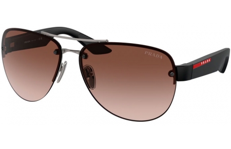 Gafas de Sol - Prada Linea Rossa - SPS 55YS - 5AV02P  GUNMETAL // BROWN GRADIENT