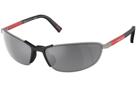 Gafas de Sol - Prada Linea Rossa - SPS 55ZS - 5AV07G  GUNMETAL // GREY MIRROR BLACK