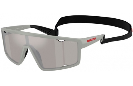 Sunglasses - Prada Linea Rossa - SPS A03S - 13Z05A  MATTE IRON GREY // LIGHT GREY MIRROR SILVER