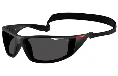 Gafas de Sol - Prada Linea Rossa - SPS A04S - 1BO5S0  MATTE BLACK // DARK GREY