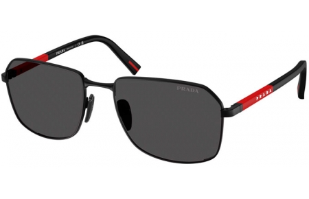 Gafas de Sol - Prada Linea Rossa - SPS A51S - 1BO06F  MATTE BLACK // DARK GREY