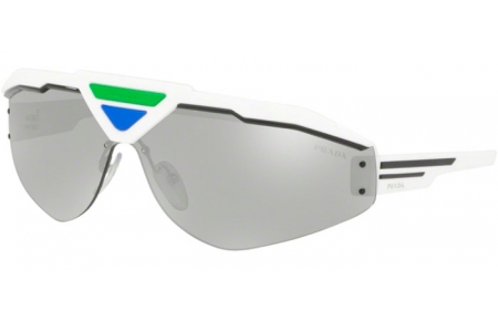 Gafas de Sol - Prada - SPR 69VS CATWALK - 4611I2 WHITE // LIGHT GREY MIRROR SILVER