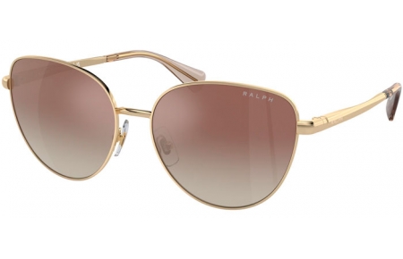 Gafas de Sol - RALPH Ralph Lauren - RA4144 - 9116B8  SHINY PALE GOLD // BROWN GRADIENT MIRROR SILVER