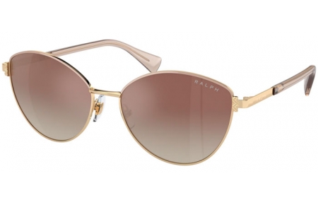 Gafas de Sol - RALPH Ralph Lauren - RA4145 - 9116B8  SHINY PALE GOLD // GRADIENT BROWN MIRROR SILVER