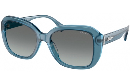 Gafas de Sol - RALPH Ralph Lauren - RA5321U - 606811  SHINY TRANSPARENT MILKY BLUE // GREY GRADIENT