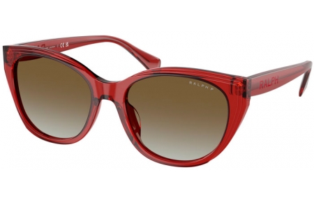 Gafas de Sol - RALPH Ralph Lauren - RA5324U - 621013  SHINY TRANSPARENT RED BORDEAUX // BROWN GRADIENT