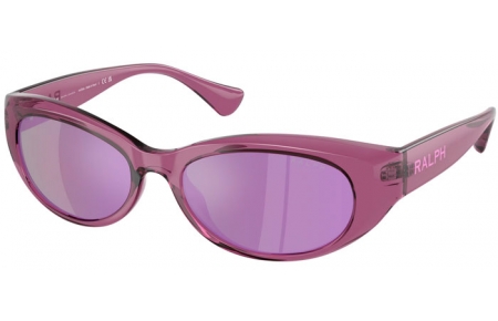 Gafas de Sol - RALPH Ralph Lauren - RA5327U - 62074V  SHINY TRANSPARENT VIOLET // GREY MIRROR VIOLET